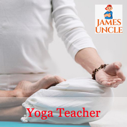 Yoga teacher Mr. Tapas Debnath in Konnagar
